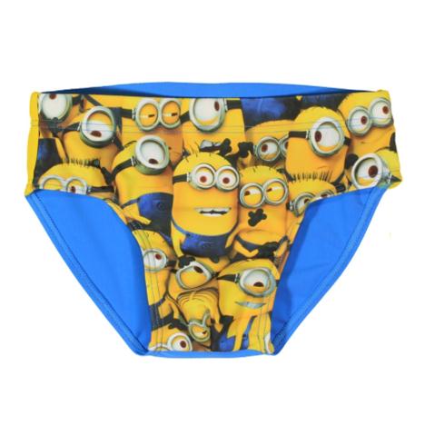 Many Minions Blue Swimming Trunks 